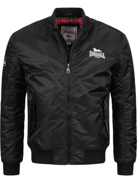 LONSDALE Átmeneti dzseki Tern Hill' fekete