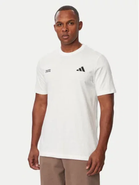 Adidas Športna majica Run Essentials Graphic T-Shirt bela