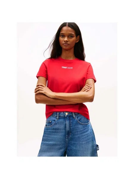 Tommy Jeans Tricou roșu