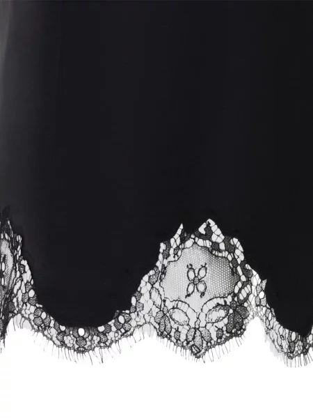 Bluză Carven din dantelă negru