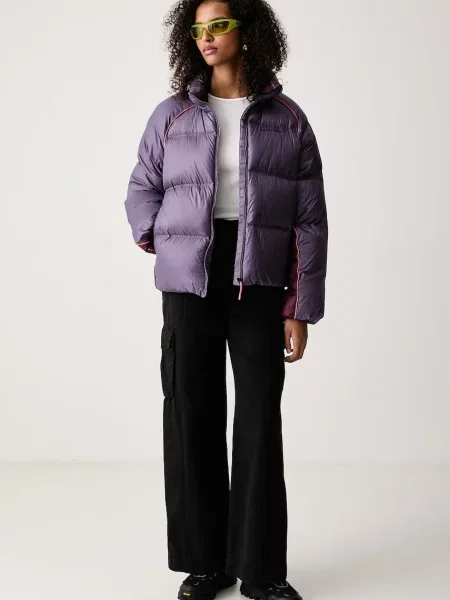 Peak Performance geacă cu puf pentru femei violet