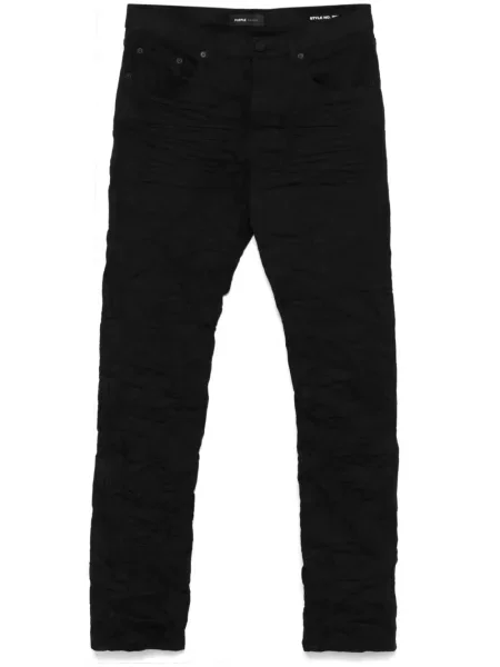 Blugi evazați Purple Brand evazate negru