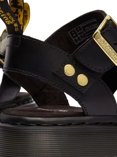 Кожаные босоножки Dr. Martens