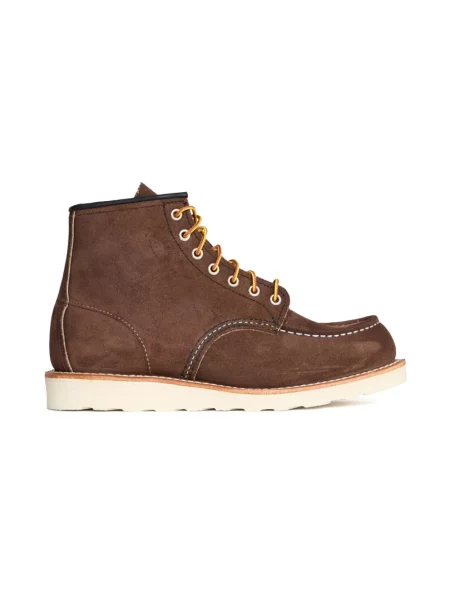 Botki Red Wing Shoes skórzane klasyczne czerwone