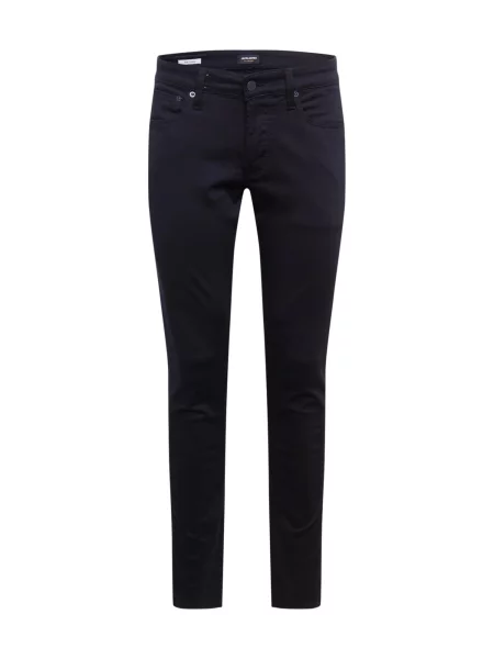 JACK & JONES Traperice JJIGLENN JJICON traper crni