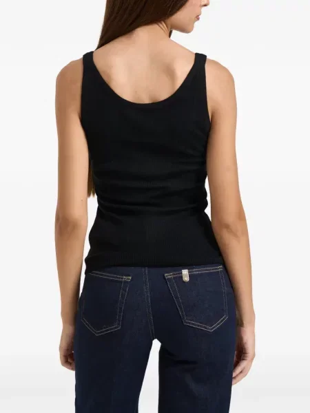 Top Elisabetta Franchi cu autograf negru