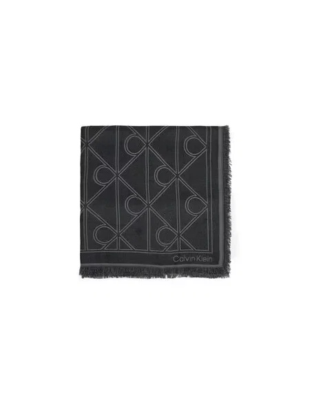 Calvin Klein Marama Emblem Aop Contrast Lw Square Sc crna
