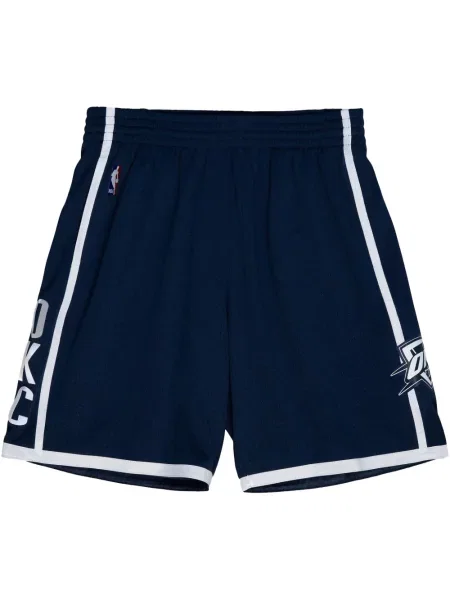 Pantaloni scurți Mitchell & Ness albastru