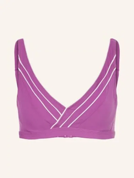 Lidea Góra Od Bikini Z Fiszbinami Sports Club lila biały