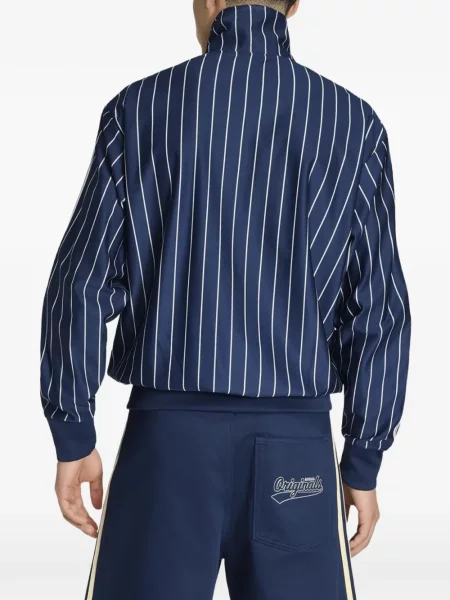 Top Adidas cu dungi alb