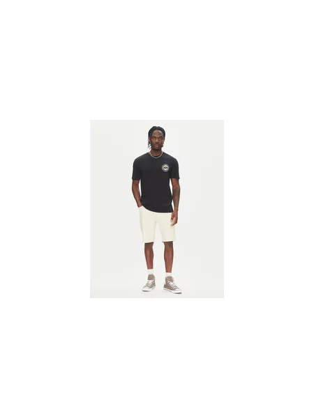 Quiksilver Póló Circle Back Ss fekete