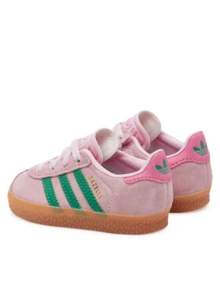 ADIDAS ORIGINALS Superge Gazelle zlata roza / staro roza zelena
