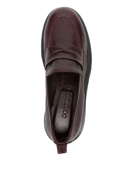 Pantofi loafer Pomme D´or din piele roșu