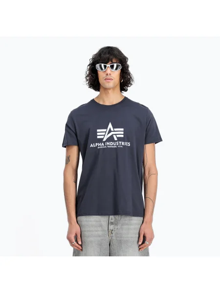 Alpha Industries férfi Basic navy póló Basic sötétkék