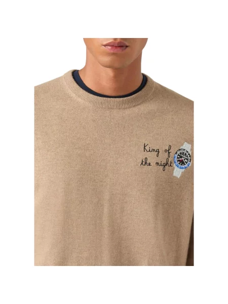 Sweter Saint Barth wełniany beżowy