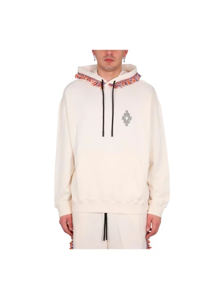 Bluza z kapturem Marcelo Burlon różowa