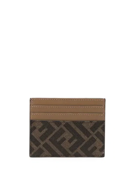 Raštuotas piniginė Fendi ruda