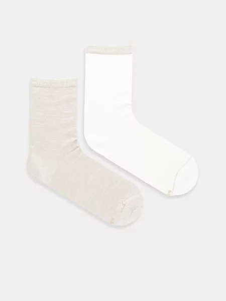 Чорапи BOSS 2 чифта бежово