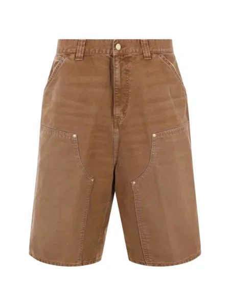 Pantaloni scurți Carhartt Wip maro