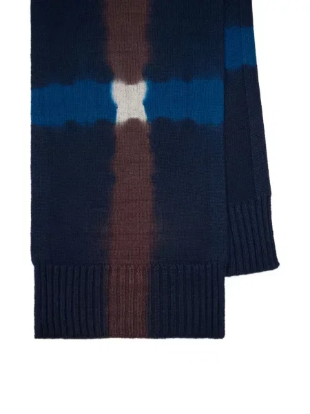Μάλλινος κασκόλ Paul Smith γραβάτες μπλε