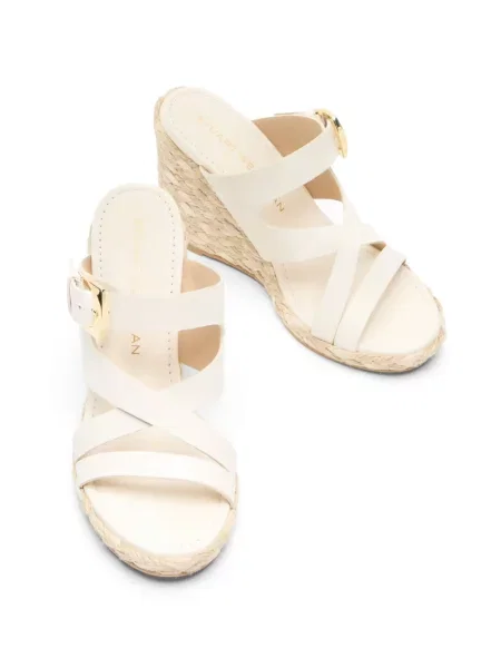 Espadrile Stuart Weitzman alb