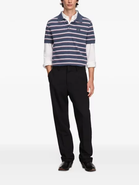 Polo majica Canada Goose s autogramom plava