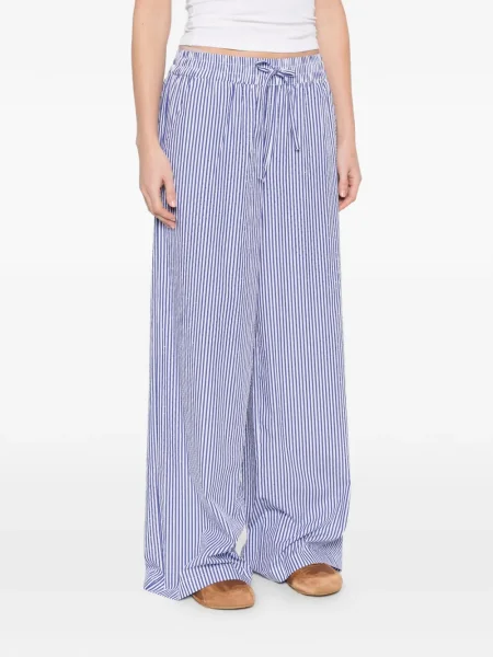 Pantaloni P.a.r.o.s.h. cu dungi alb