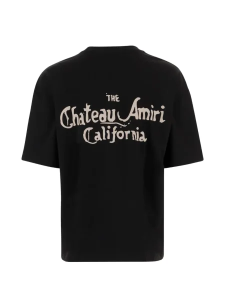Tricou Amiri cu imagine negru