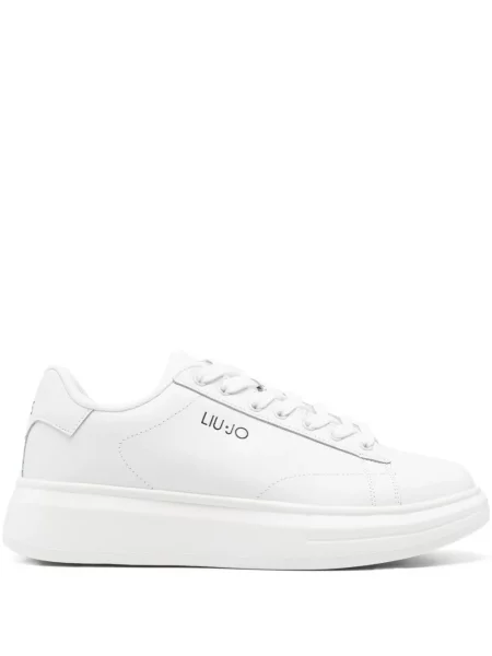 Sneakerși Liu Jo cu platformă alb
