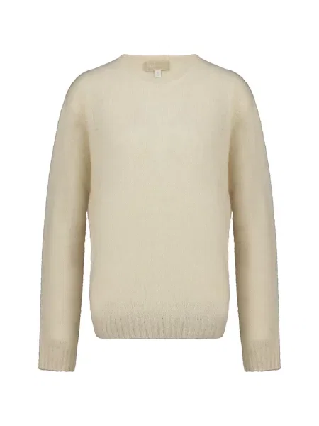 Lung pulover 120% Lino cu decolteu rotund