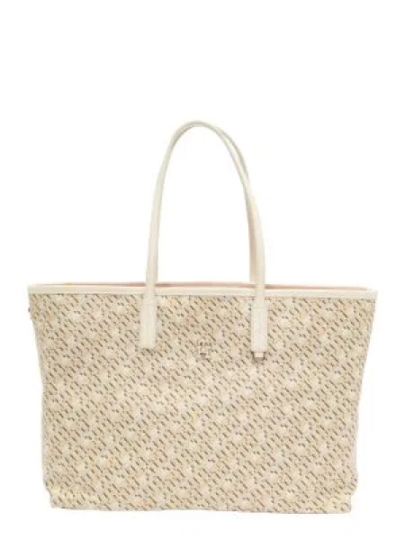 Geantă shopper Tommy Hilfiger bej