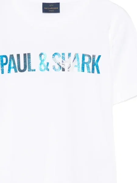Koszulka dziecięca Paul & Shark biała