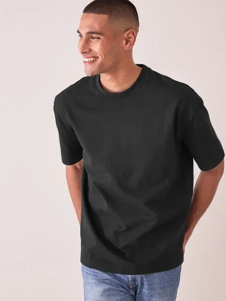 Next Tricou negru