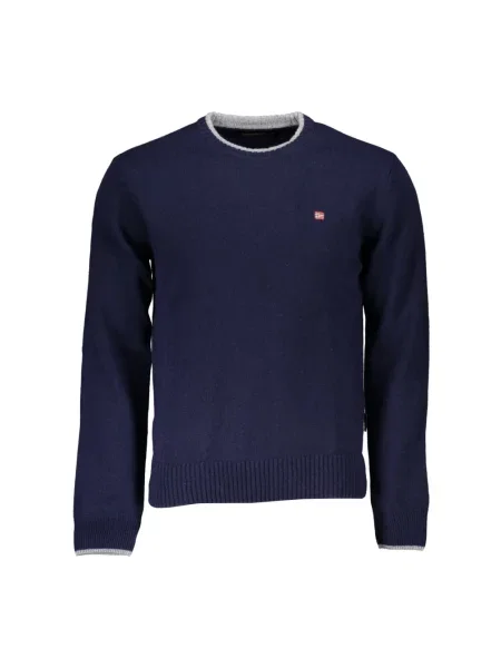 Sweter Napapijri niebieski