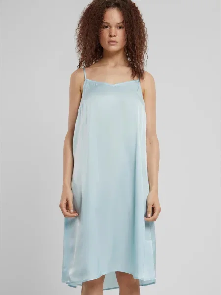 Pijamale Urban Classics din satin gri