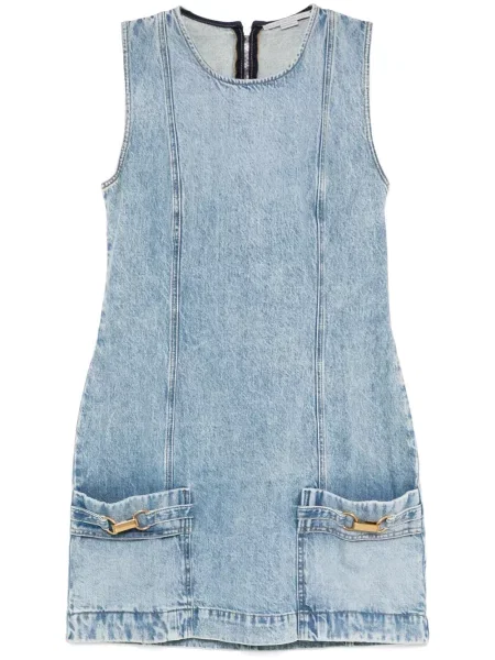 Rochie Stella Mccartney fără mâneci albastru