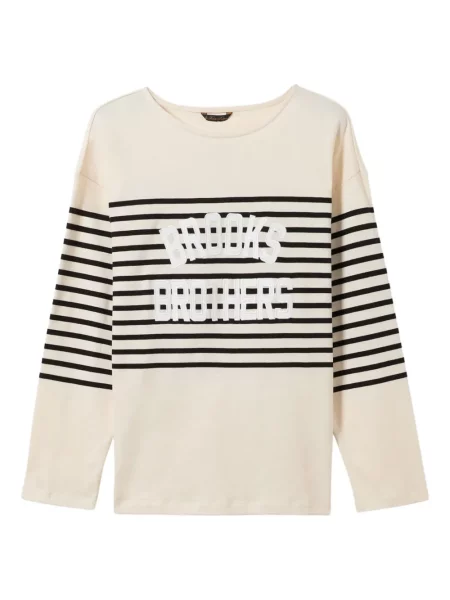 Hanorac Brooks Brothers cu broderie alb