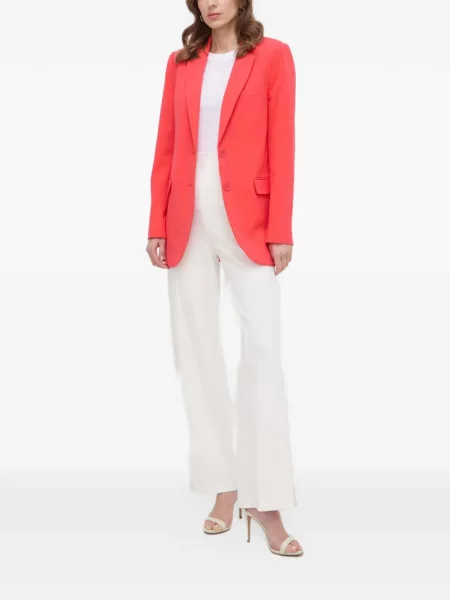 Top Michael Michael Kors cu imagine plasă cu model zebră roz