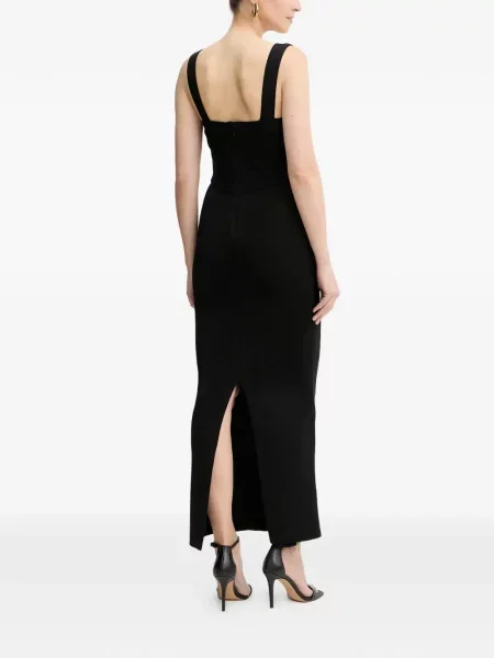 Rochie maxi Hervé Léger de costum negru