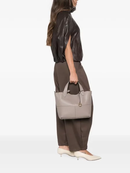 Geantă shopper Furla din piele