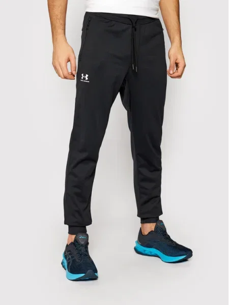 Under Armour Pantaloni trening Ua Sportstyle negru