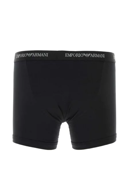 Boxeri Emporio Armani cu autograf negru