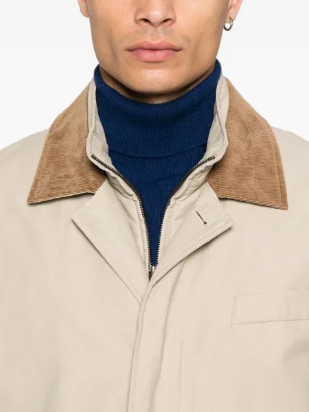 Geacă Fay cu glugă alb