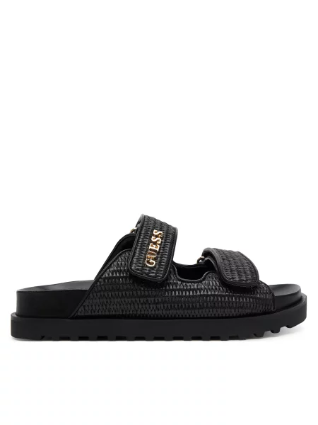 Шльопанці Guess Fadeliza FLJFDE чорний