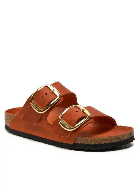 BIRKENSTOCK Nizki natikači Arizona rjasto rdeča oranžna