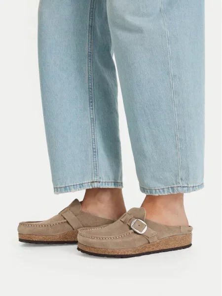Pantofle Birkenstock šedé