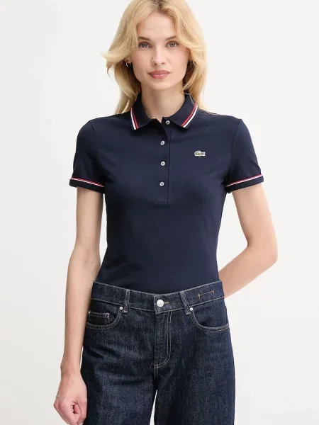 Lacoste tricou polo marin albastru