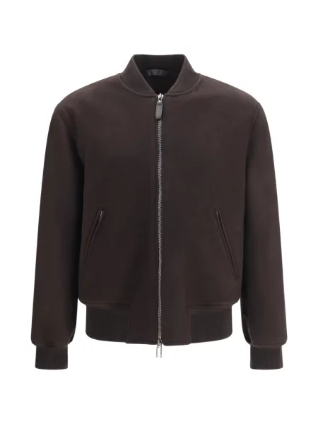 Geacă bomber Brioni maro