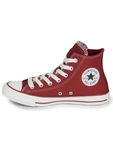 Pantofi Converse din piele de căprioară roșu