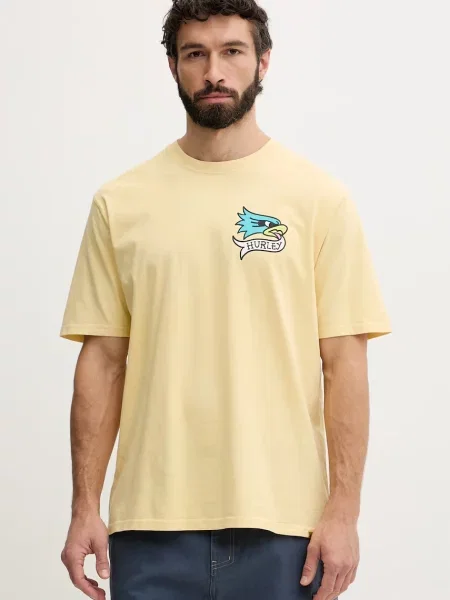 Hurley t-shirt ETAM żółta